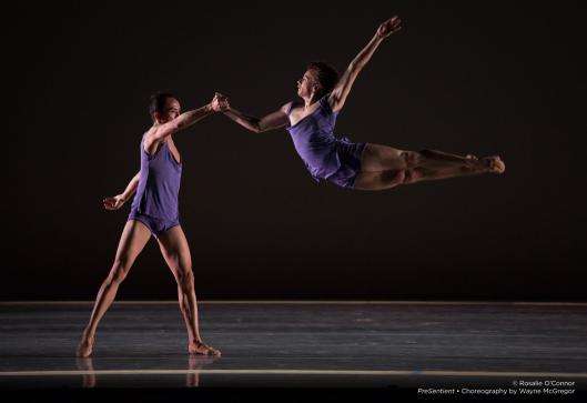 Ma Cong and Rodrigo Hermesmeyer in "PreSentient." Photo by Rosalie O'Connor